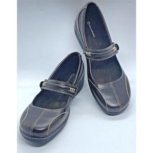 Rockport Mary Janes Leather Size 9.5 W Brown Women’s Shoes